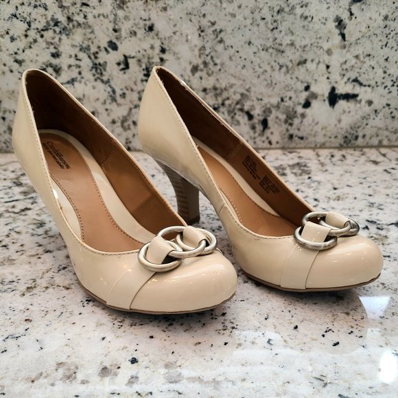 Croft&Barrow  Size 8 ,tan. 3 inch heels - Picture 2 of 6